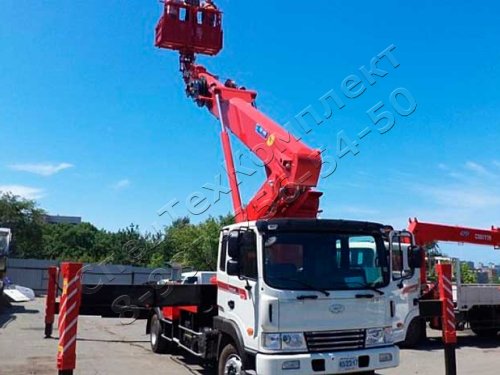 Автовышка 32м на шасси Hyundai HD 260